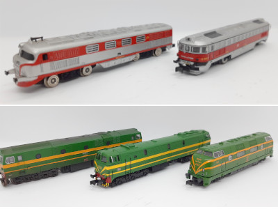 Mi colección de trenes a escala N
