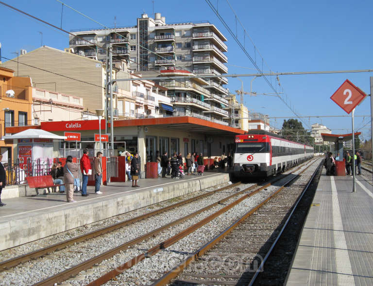 Renfe / ADIF: Calella 2008