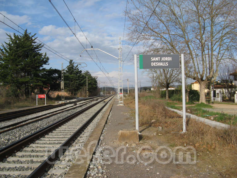 Renfe / ADIF: Sant Jordi Desvalls - 2011