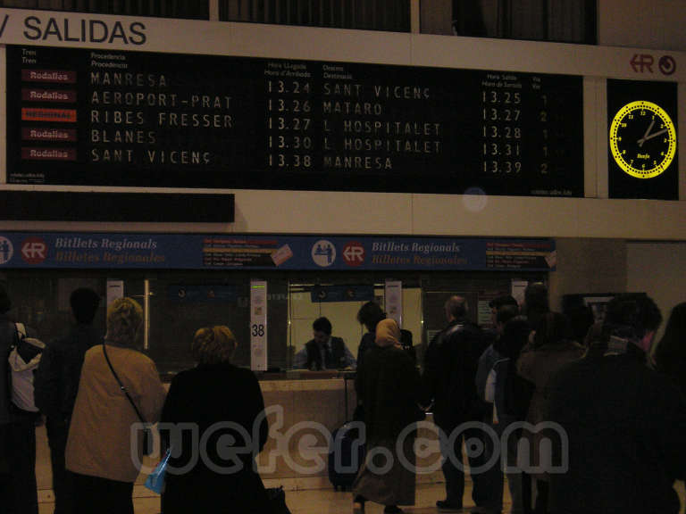 Renfe / ADIF: Barcelona - Sants - 2004