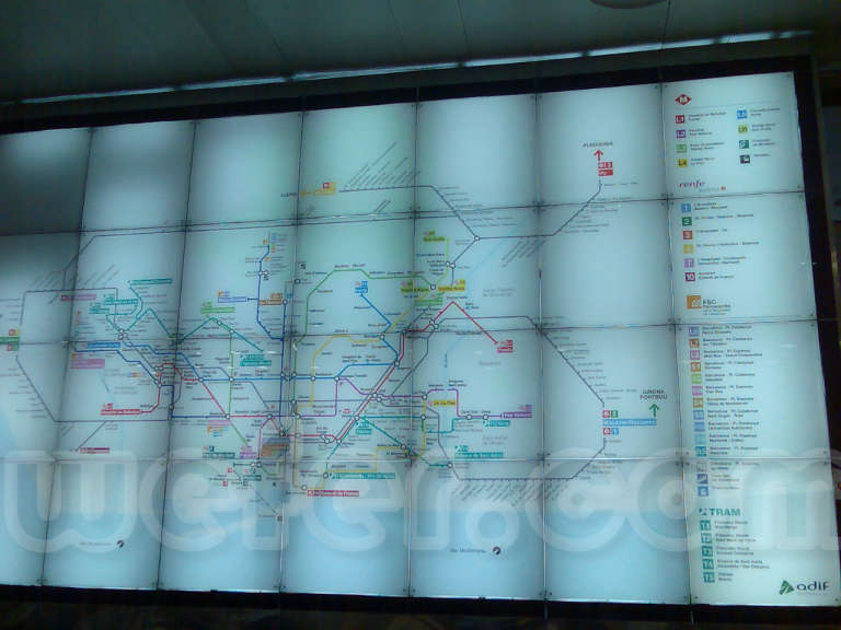 Renfe / ADIF: Barcelona - Sants - 2008