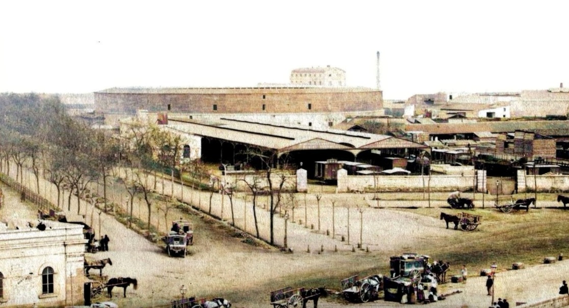 Primera estació de Ferrocarril a la Península Ibèrica (Barcelona)