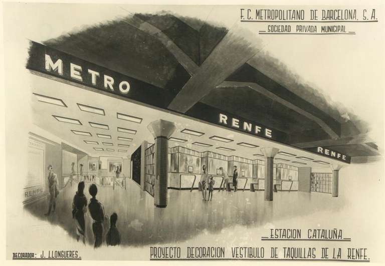 Renfe / ADIF: Barcelona - Plaça Catalunya