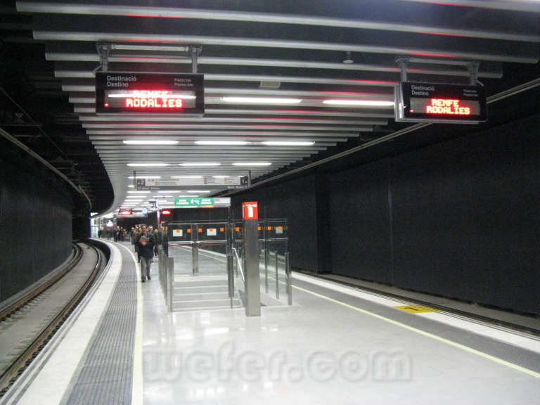 Renfe / ADIF: Barcelona - La Sagrera - Meridiana - 2011