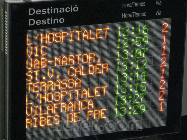 Renfe / ADIF: Barcelona - La Sagrera - Meridiana - 2011