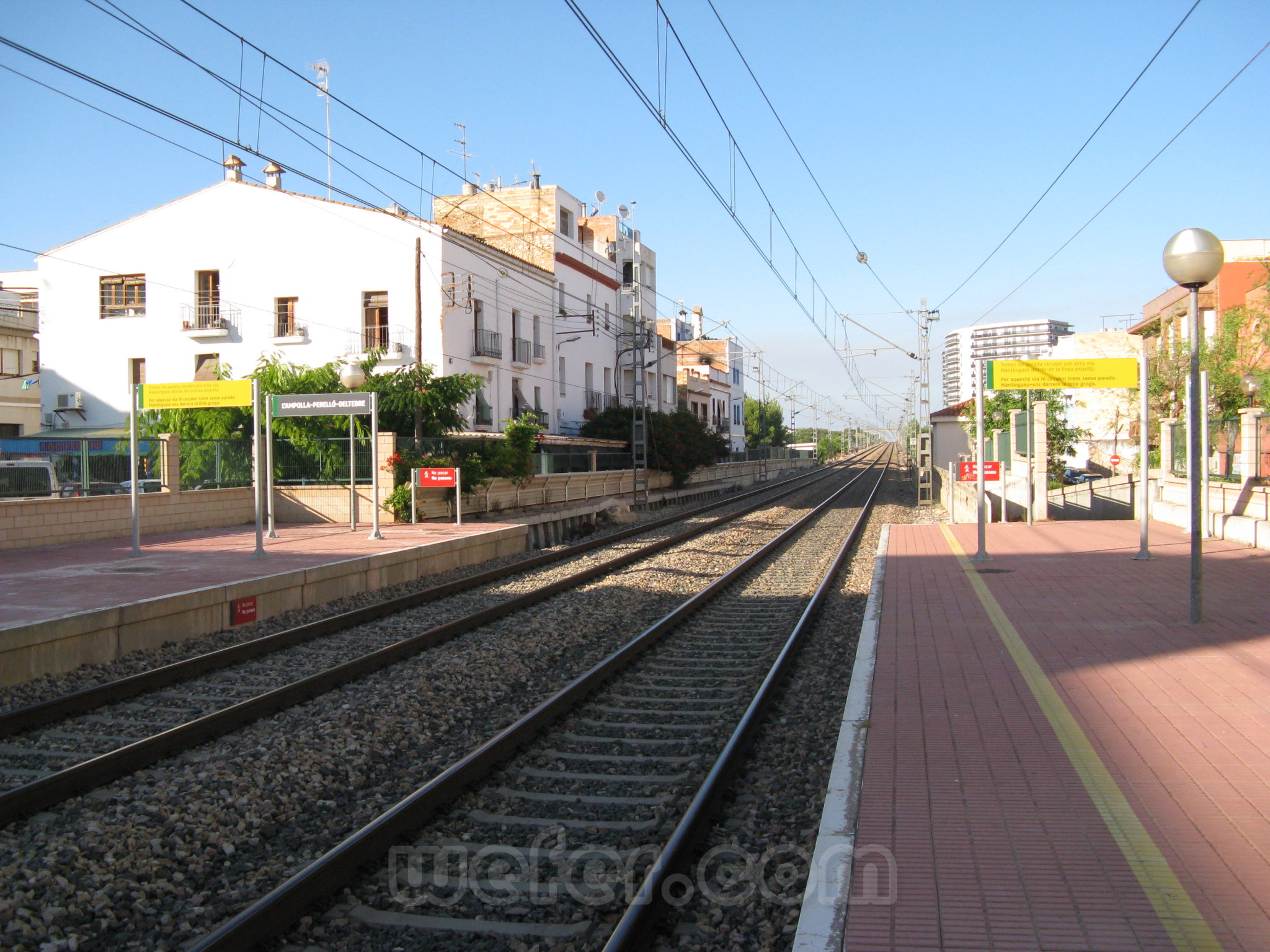 Renfe / ADIF: L'Ampolla - Perelló - Deltebre
