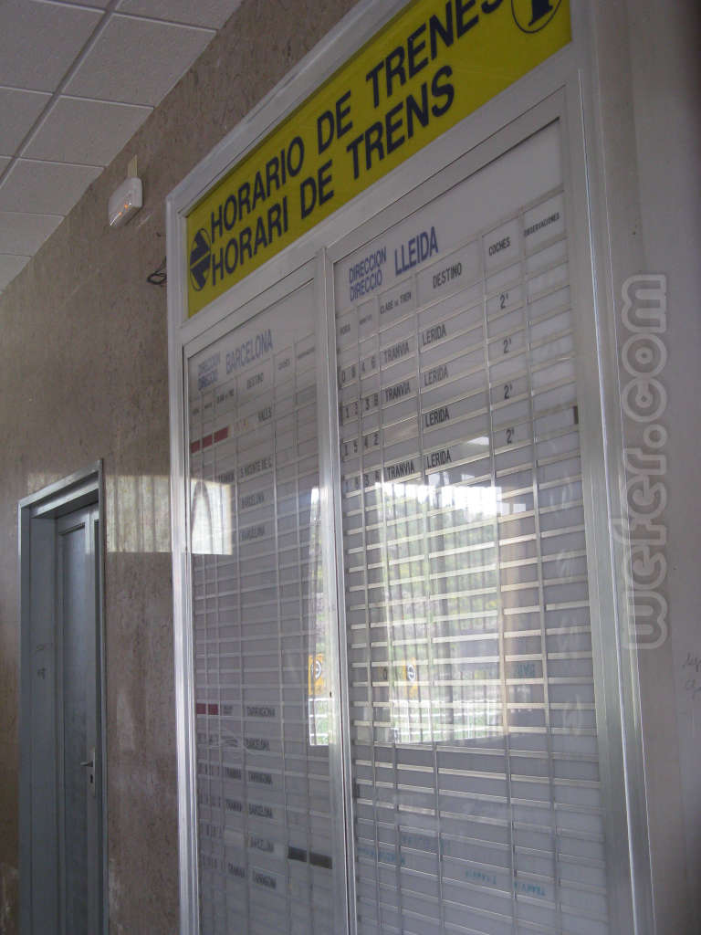 Renfe / ADIF: La Plana-Picamoixons - 2009