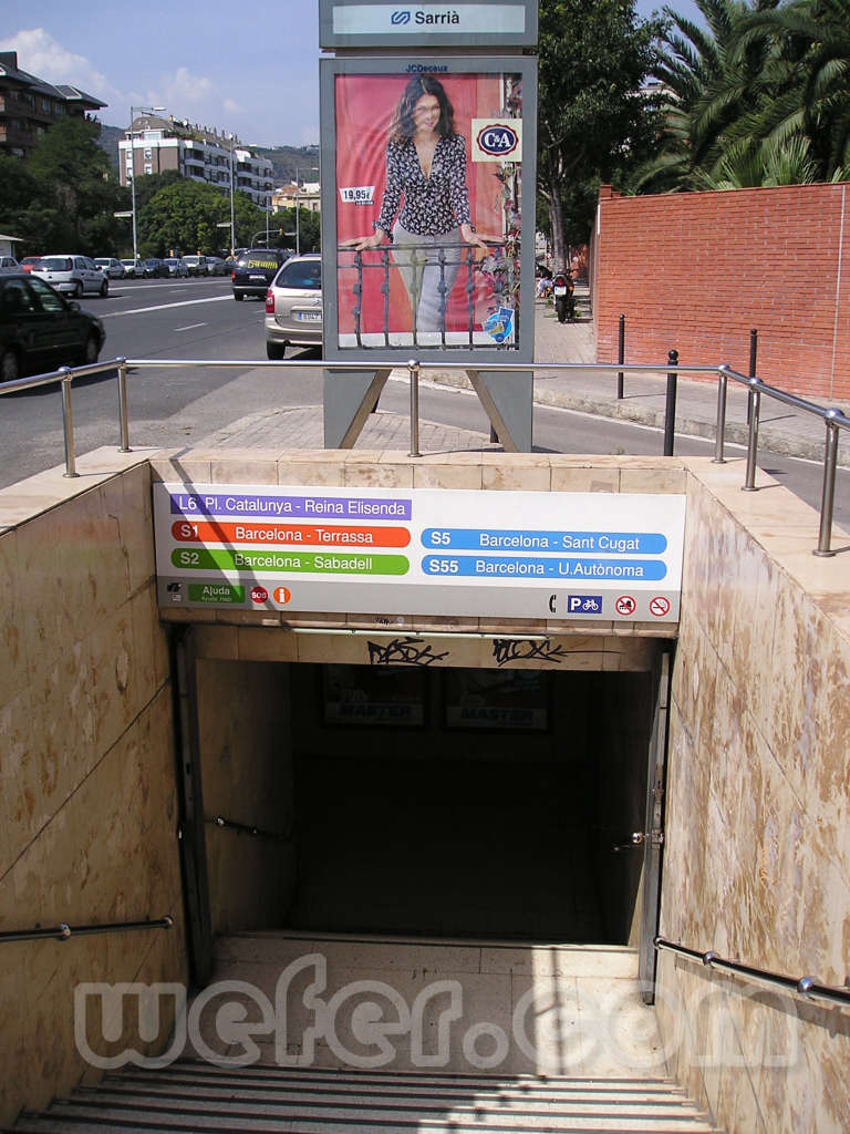 FGC Barcelona Sarrià - Agost 2004