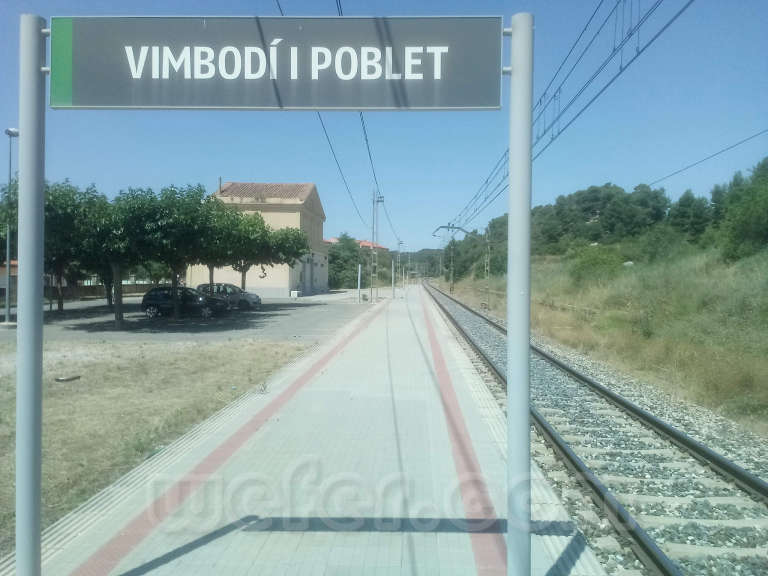 Renfe / ADIF: Vimbodí i Poblet - 2020