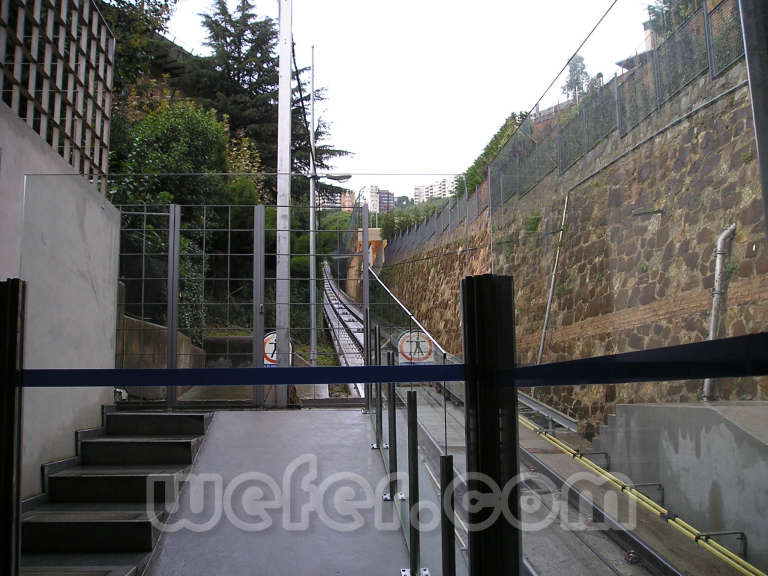 FGC Barcelona Peu del Funicular - Novembre de 2004