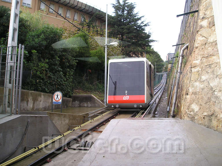 FGC Barcelona Peu del Funicular - Novembre de 2004