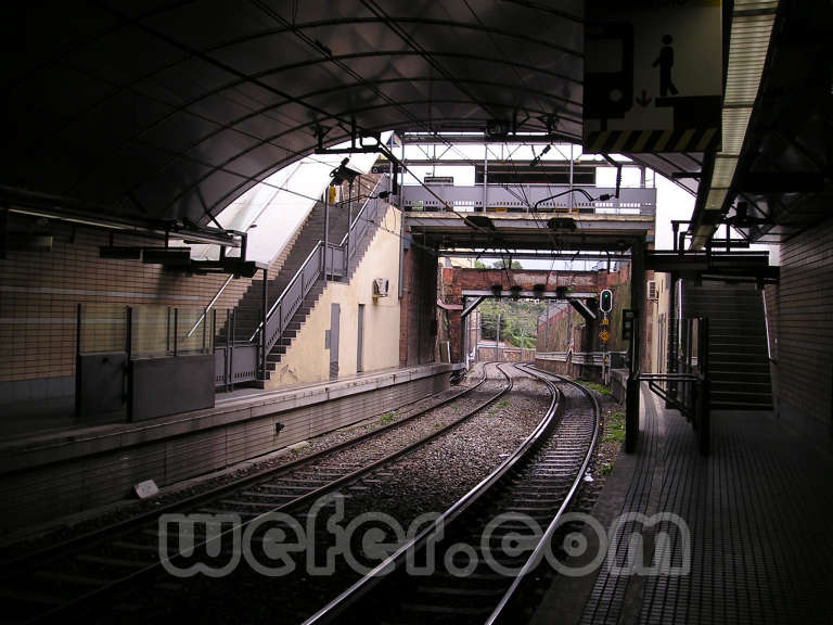 FGC Barcelona Peu del Funicular - Novembre de 2004