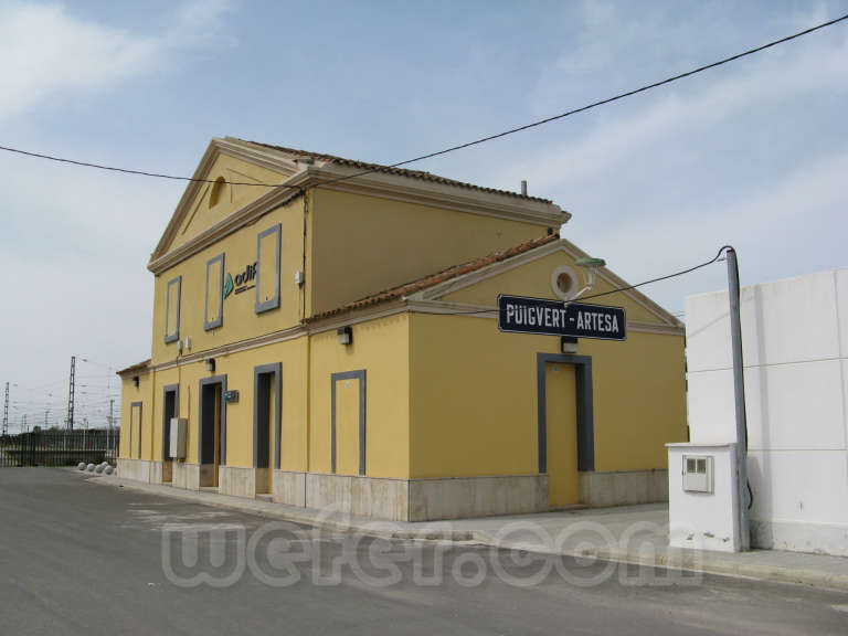 Renfe / ADIF: Puigverd de Lleida-Artesa de Lleida - 2009