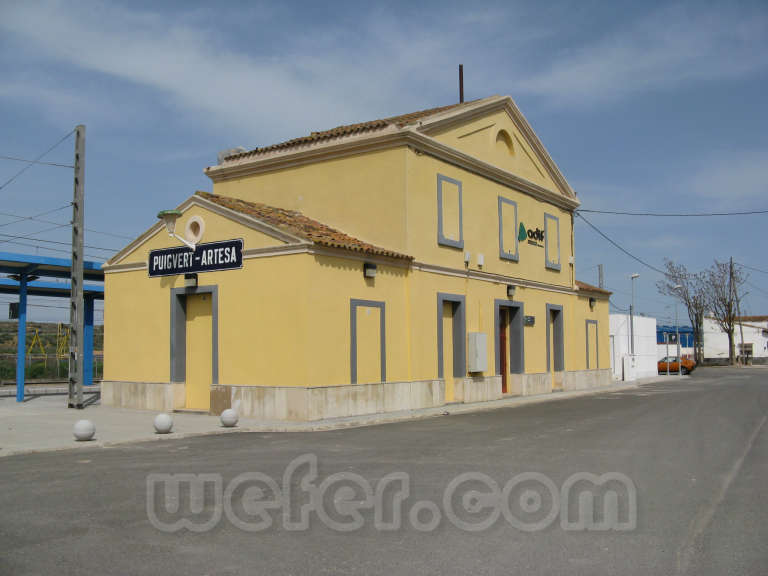 Renfe / ADIF: Puigverd de Lleida-Artesa de Lleida - 2009