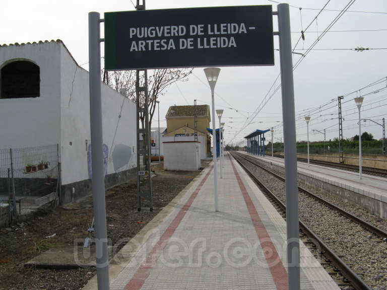 Renfe / ADIF: Puigverd de Lleida-Artesa de Lleida - 2009