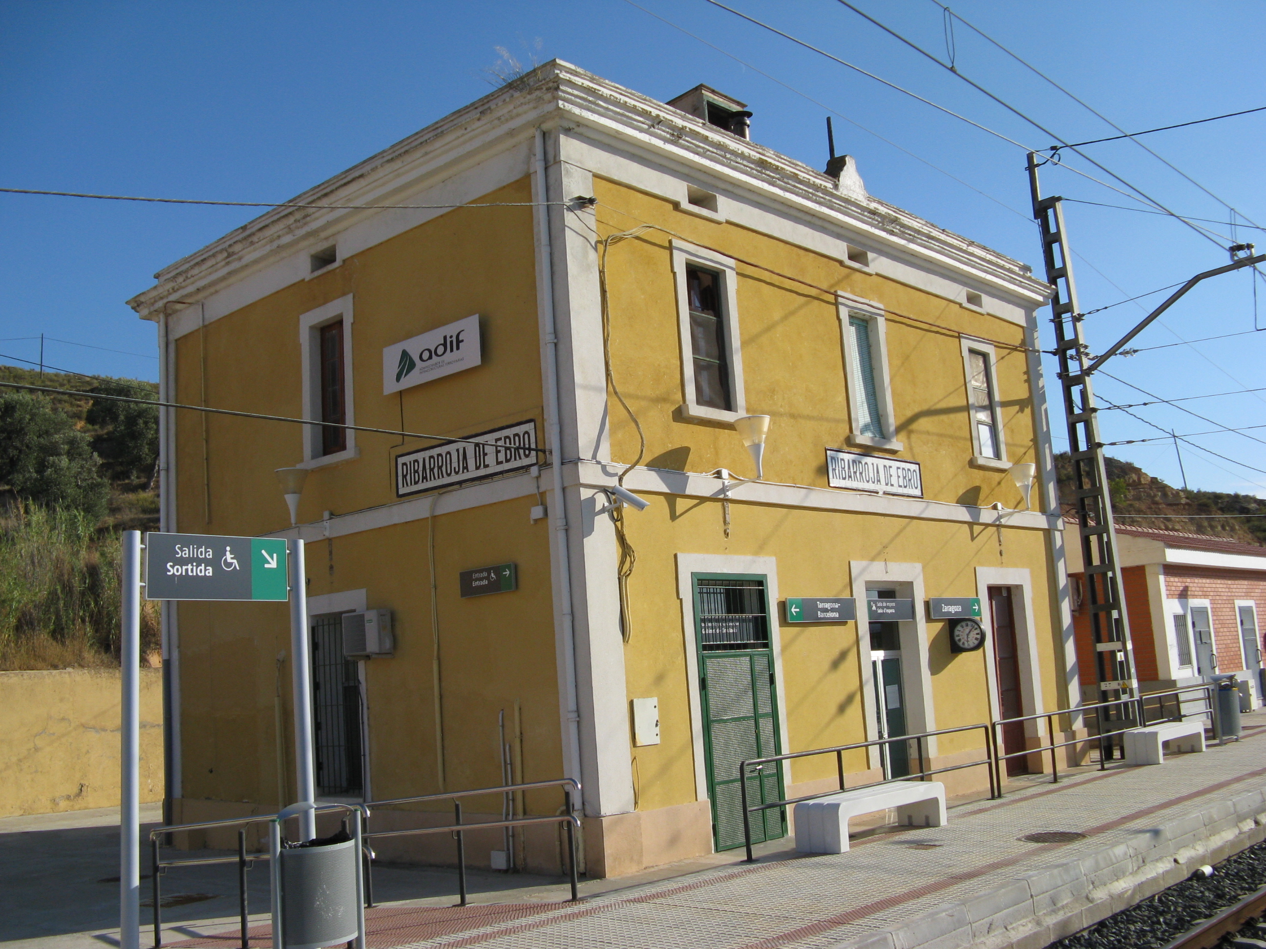 Renfe / ADIF: Riba-roja d'Ebre