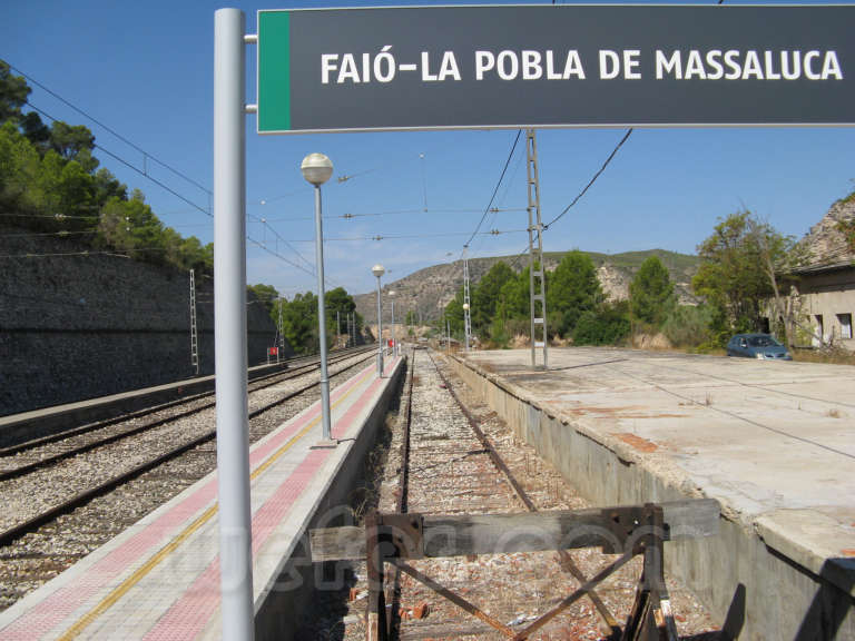 Renfe / ADIF: Faió - La Pobla de Massaluca - 2010