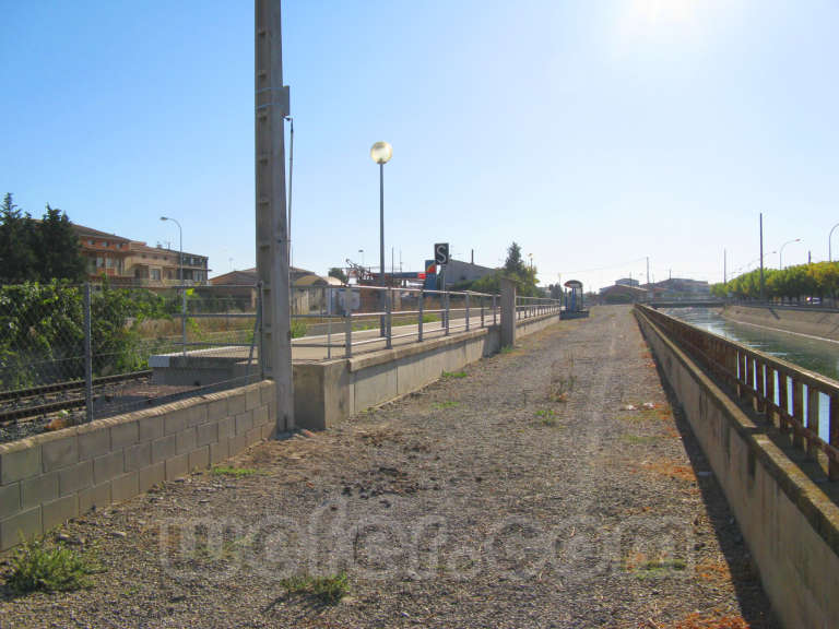 FGC: estación Térmens - 2011