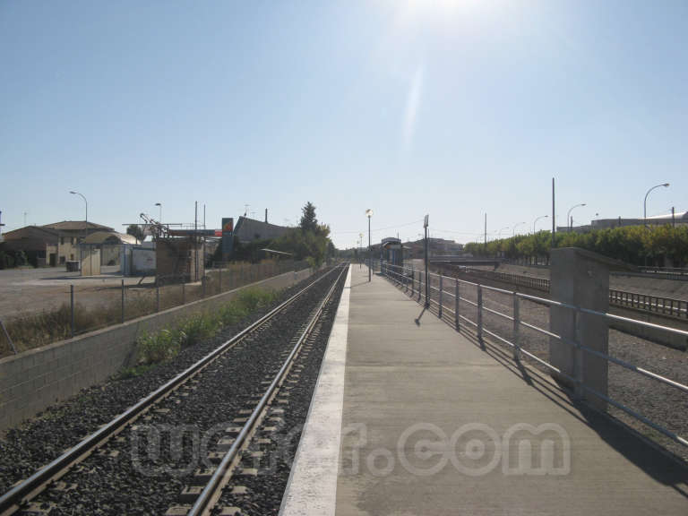 FGC: estación Térmens - 2011