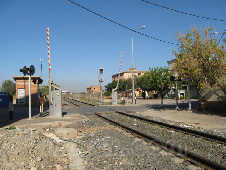 FGC: estación Térmens - 2011