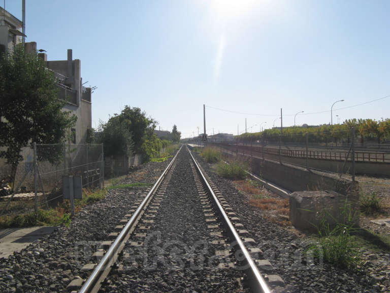 FGC: estación Térmens - 2011