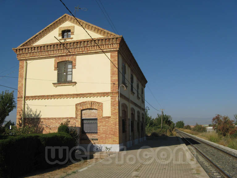 FGC: estación Vallfogona de Balaguer - 2011