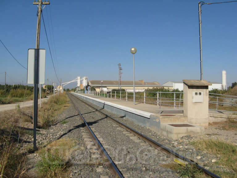 FGC: estación Vallfogona de Balaguer - 2011