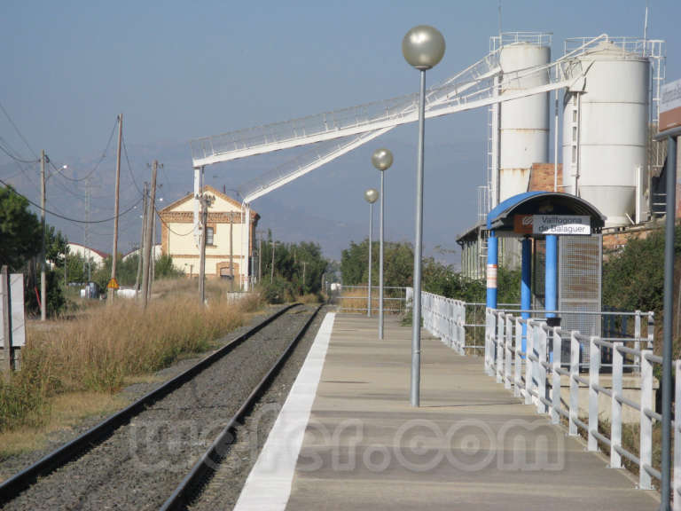 FGC: estación Vallfogona de Balaguer - 2011