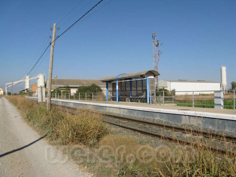 FGC: estación Vallfogona de Balaguer - 2011