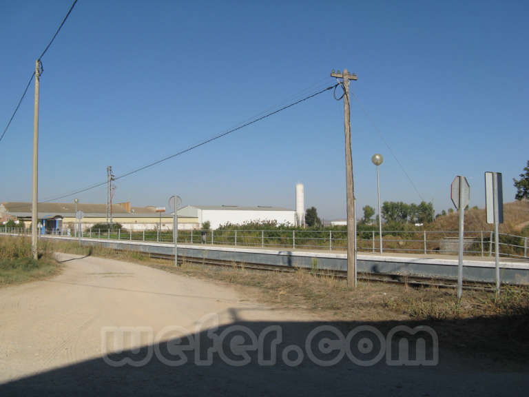 FGC: estación Vallfogona de Balaguer - 2011