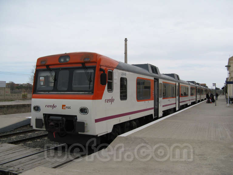 FGC: estación Balaguer - 2010