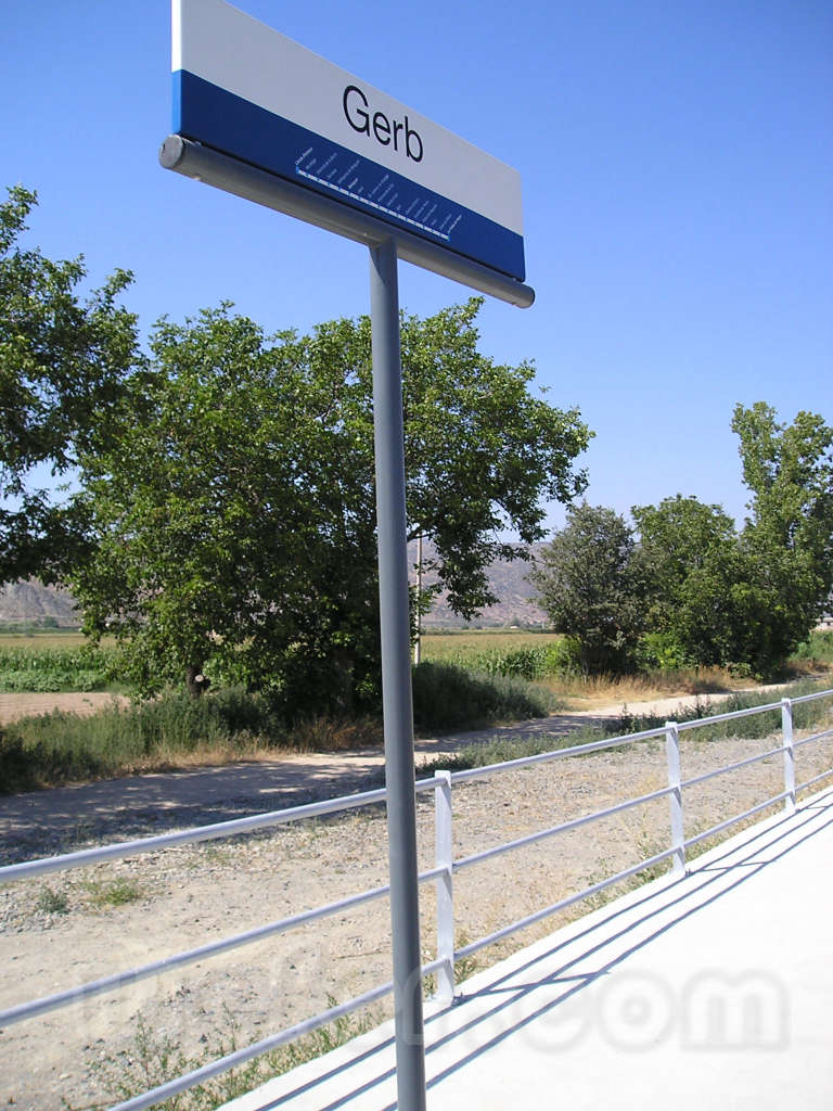 FGC: estación Gerb - 2007