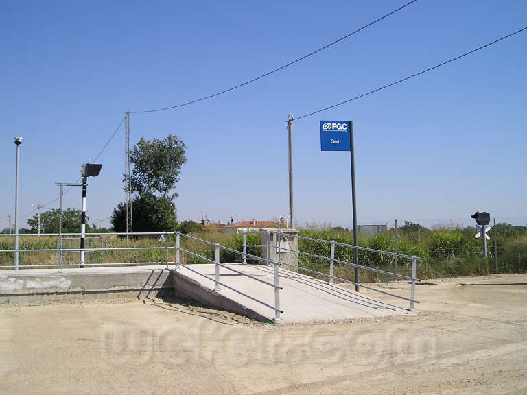 FGC: estación Gerb - 2007