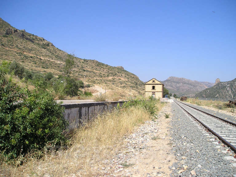 FGC: estación Sant Llorenç de Montgai - 2007