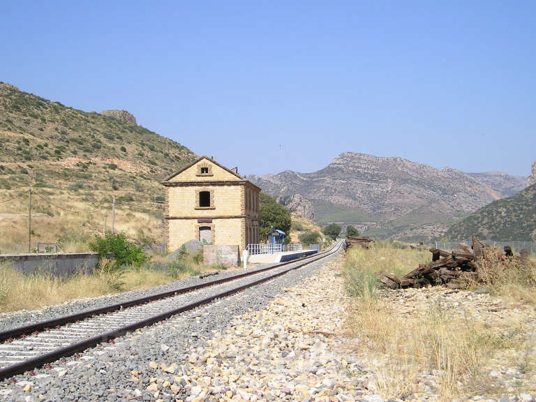 FGC: estación Sant Llorenç de Montgai - 2007