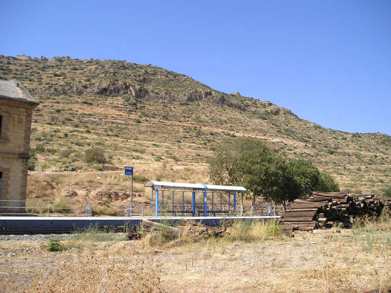 FGC: estación Sant Llorenç de Montgai - 2007