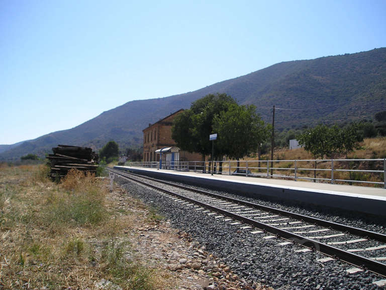 FGC: estación Sant Llorenç de Montgai - 2007