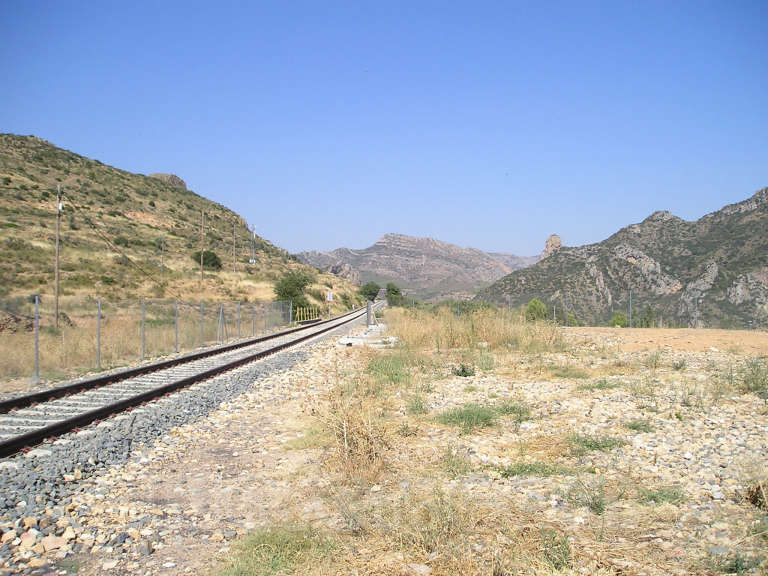 FGC: estación Sant Llorenç de Montgai - 2007