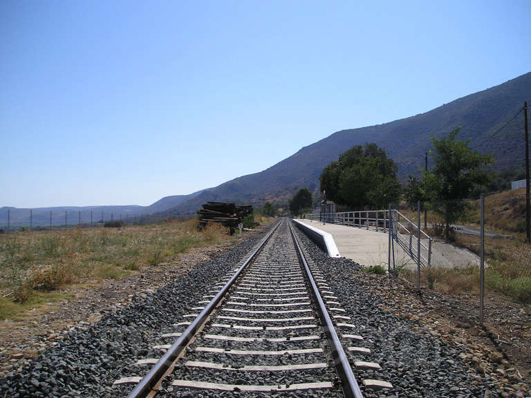 FGC: estación Sant Llorenç de Montgai - 2007