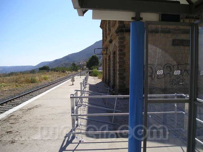 FGC: estación Sant Llorenç de Montgai - 2007