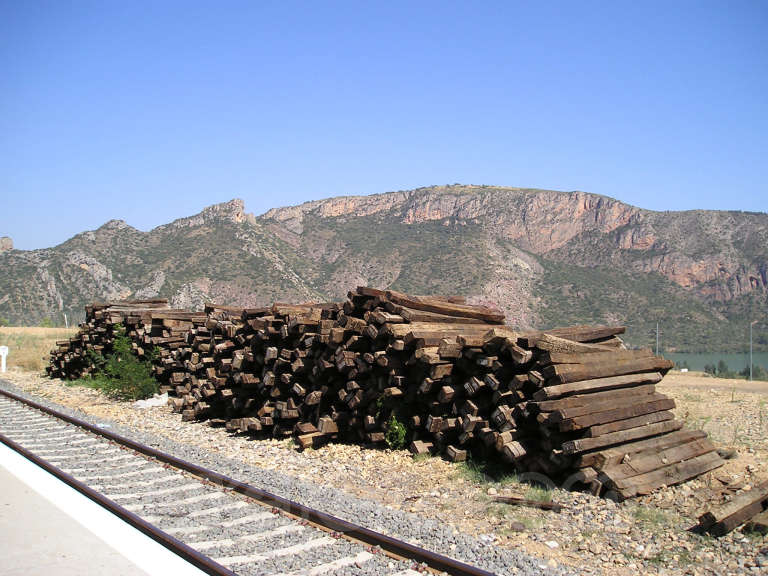 FGC: estación Sant Llorenç de Montgai - 2007