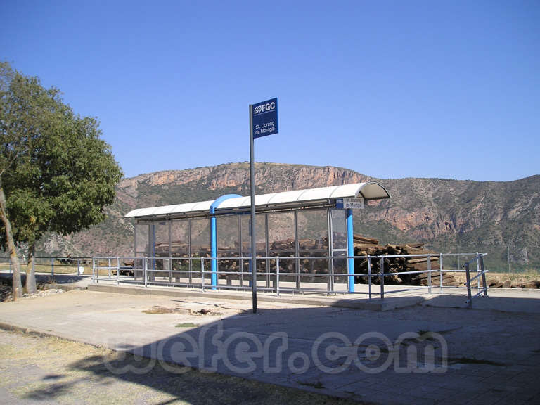 FGC: estación Sant Llorenç de Montgai - 2007