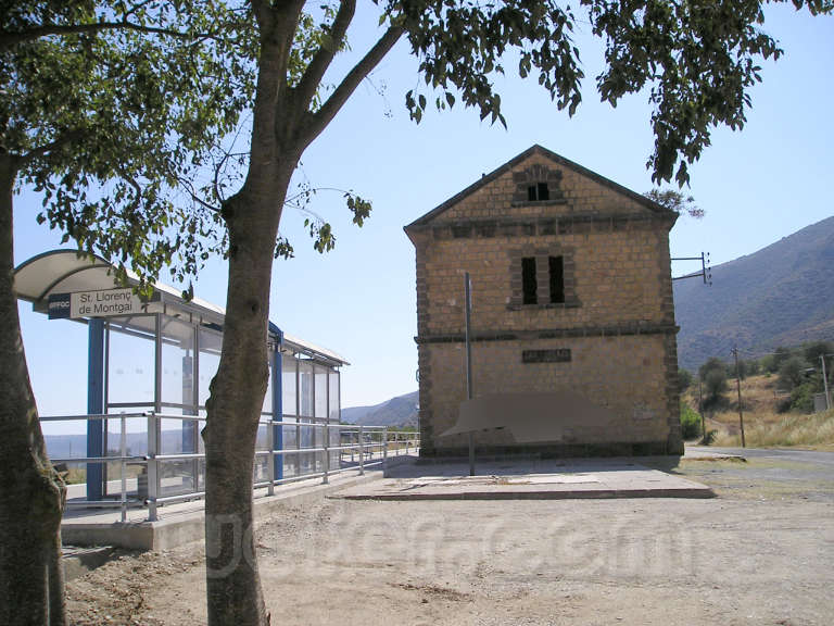 FGC: estación Sant Llorenç de Montgai - 2007