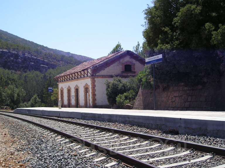 FGC: estación Vilanova de la Sal - 2007