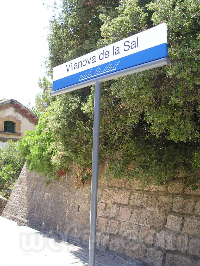 FGC: estación Vilanova de la Sal - 2007