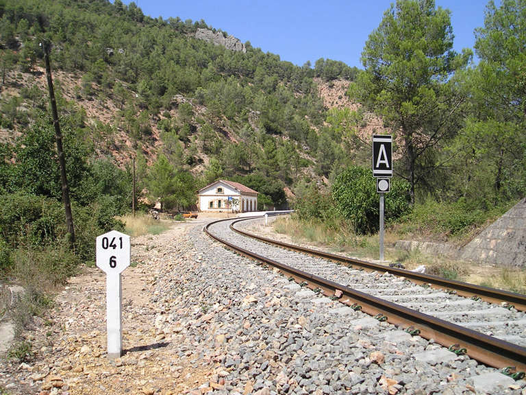 FGC: estación Vilanova de la Sal - 2007