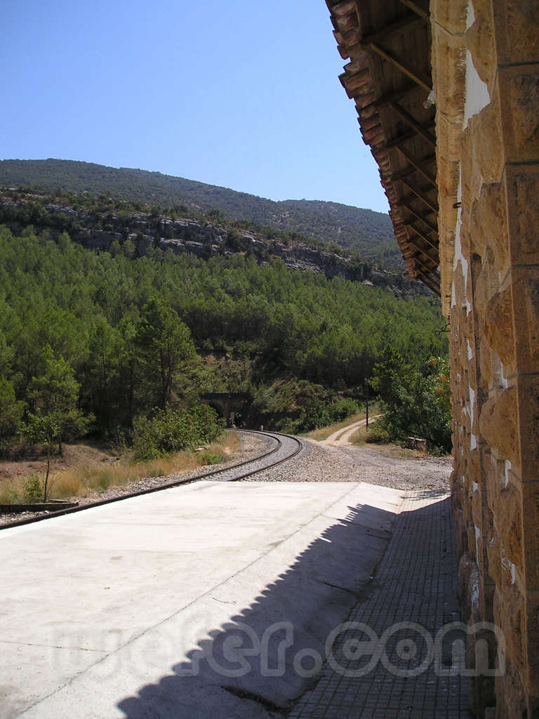 FGC: estación Vilanova de la Sal - 2007