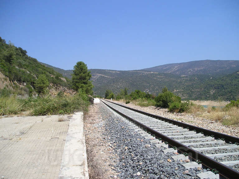 FGC: estación Santa Linya - 2007