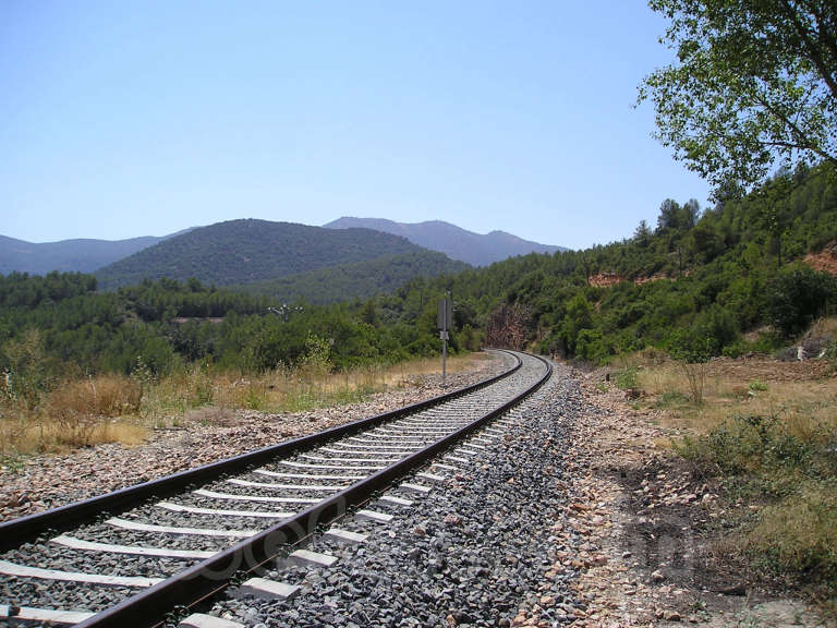FGC: estación Santa Linya - 2007
