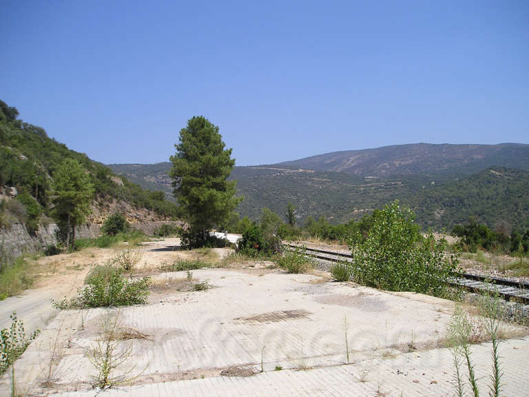 FGC: estación Santa Linya - 2007